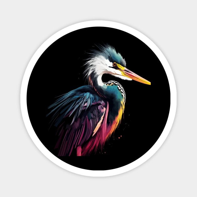 Heron Magnet by JH Mart